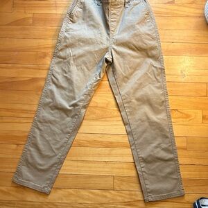 Uniqlo Boys Khaki Chinos Sixe 11-12